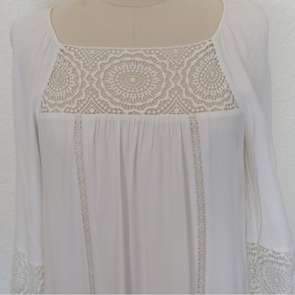 Joie Tabara White Crepe Dress~Small - Picture 2 of 9